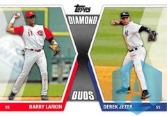 Barry Larkin/Derek Jeter 2011 Topps #DD-LJ Diamond Duos